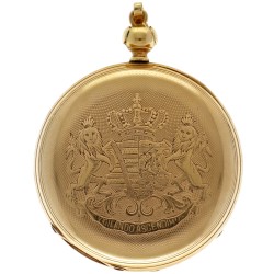 No Reserve - Vintage 14K. - Heren zakhorloge. 