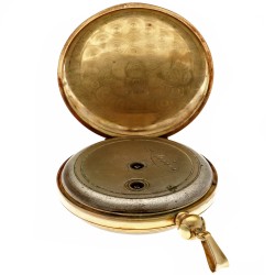 No Reserve - Vintage 14K. - Heren zakhorloge. 