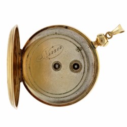 No Reserve - Vintage 14K. - Heren zakhorloge. 