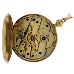 No Reserve - Vintage 14K. - Heren zakhorloge. 
