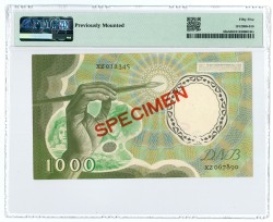 Nederland. 1000 gulden. Specimen. Type 1956. - PMG 55.