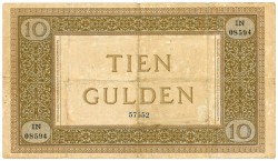 Nederland. 10 gulden. Muntbiljet. Type 1894. - Fraai +.