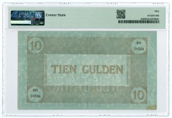 Nederland. 10 gulden. Bankbiljet. Type 1904. - PMG 50.