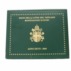 Vatican City. Coinset in Blister. 2005.