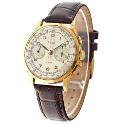 No Reserve - Evob Chronograph Suisse 18K. - Heren polshorloge. 