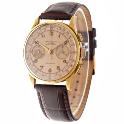 No Reserve - Chronograph Suisse Vintage - Heren polshorloge. 