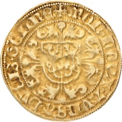 Gouden Rijdergulden. Gelderland. Karel van Egmond. Z.j. (1492 - 1538). Zeer Fraai.