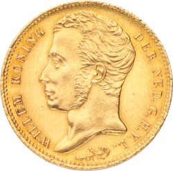 10 Gulden. Willem I. 1840. Prachtig +.