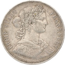 German states. Frankfurt. Thaler. 1862.