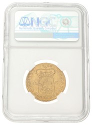 Gouden rijder van 14 gulden. West-Friesland. 1750. AU 55.