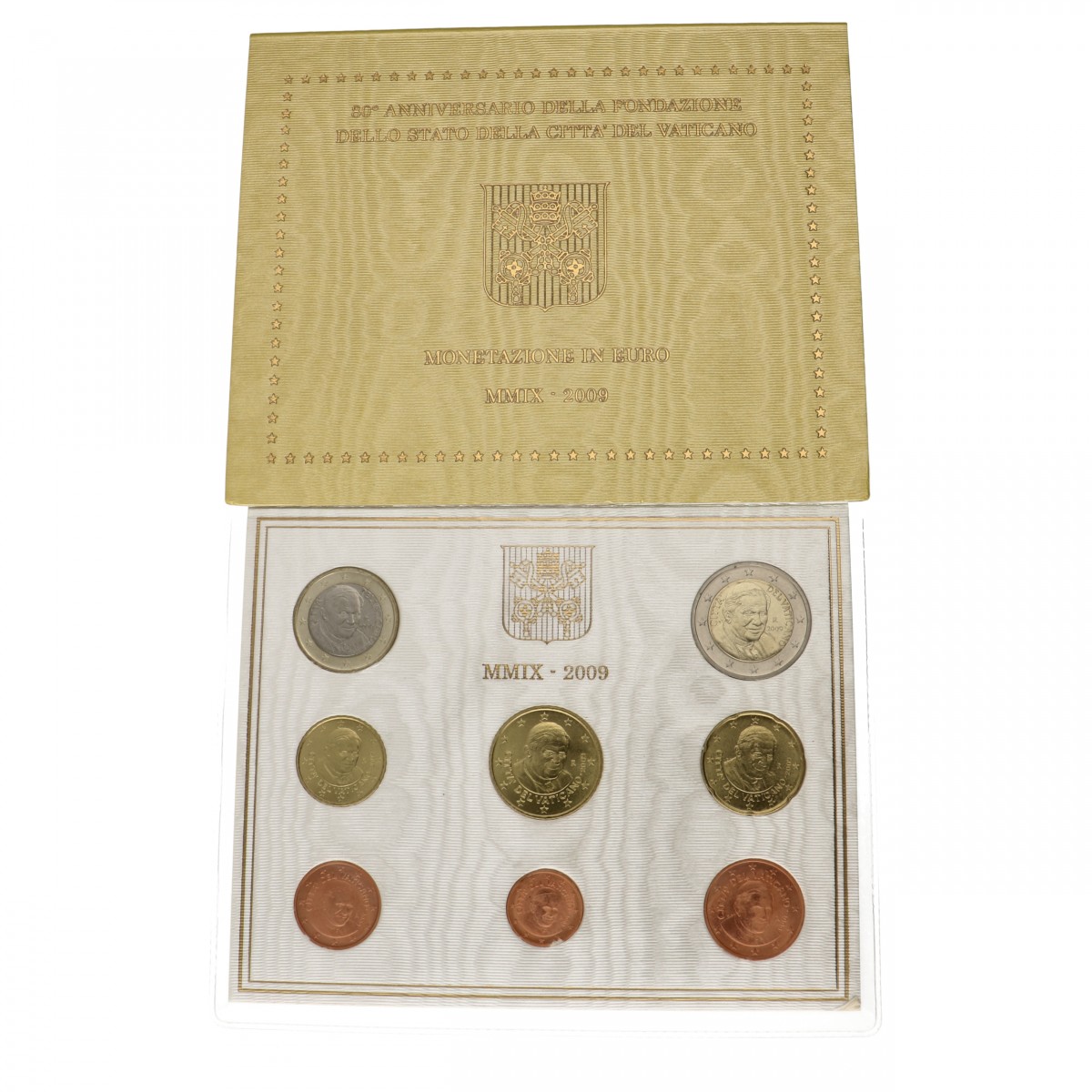 Vatican City. Coinset in Blister. 2009.