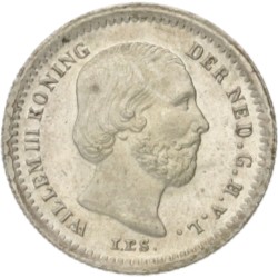 5 Cent. Willem III. 1887. MS 65.