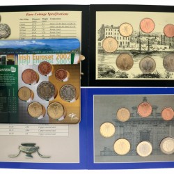 Ireland. Lot (3) Coinsets. 2002-2004.