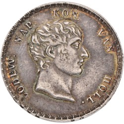 10 Stuivers. Lodewijk Napoleon. 1809. AU 55.