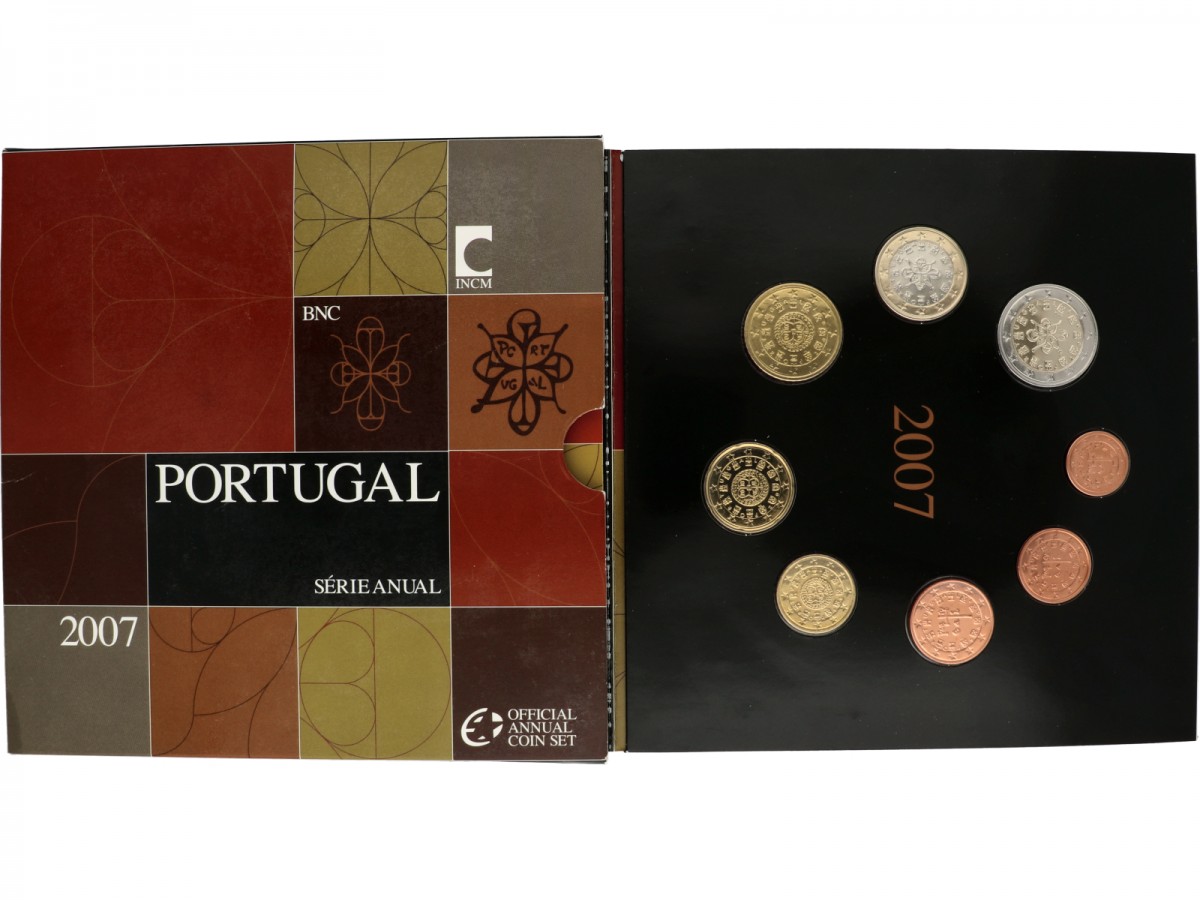 Portugal. Coinset in Blister. 2007.