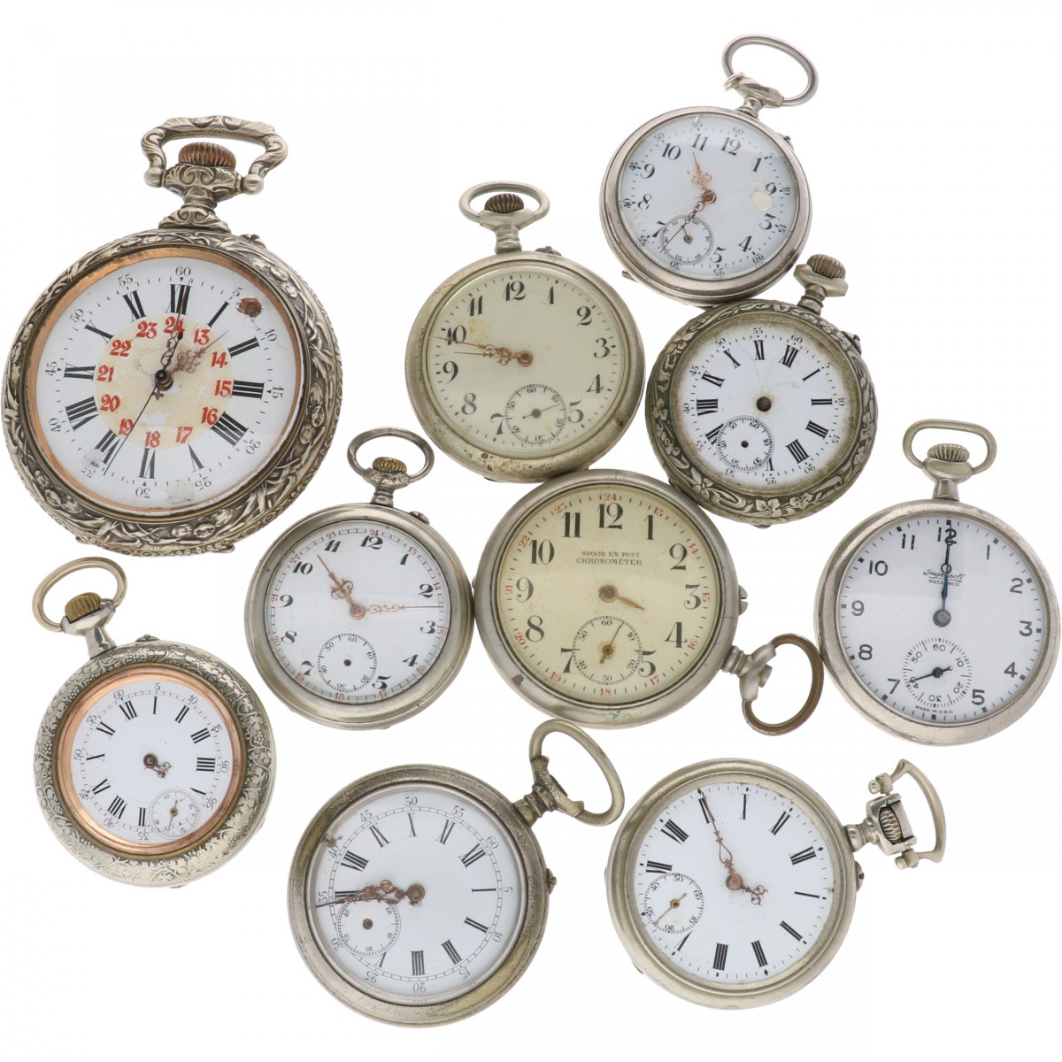 Lot zakhorloges (10) - Onedel