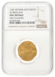 Gouden dukaat. West-Friesland. 1642. UNC details.