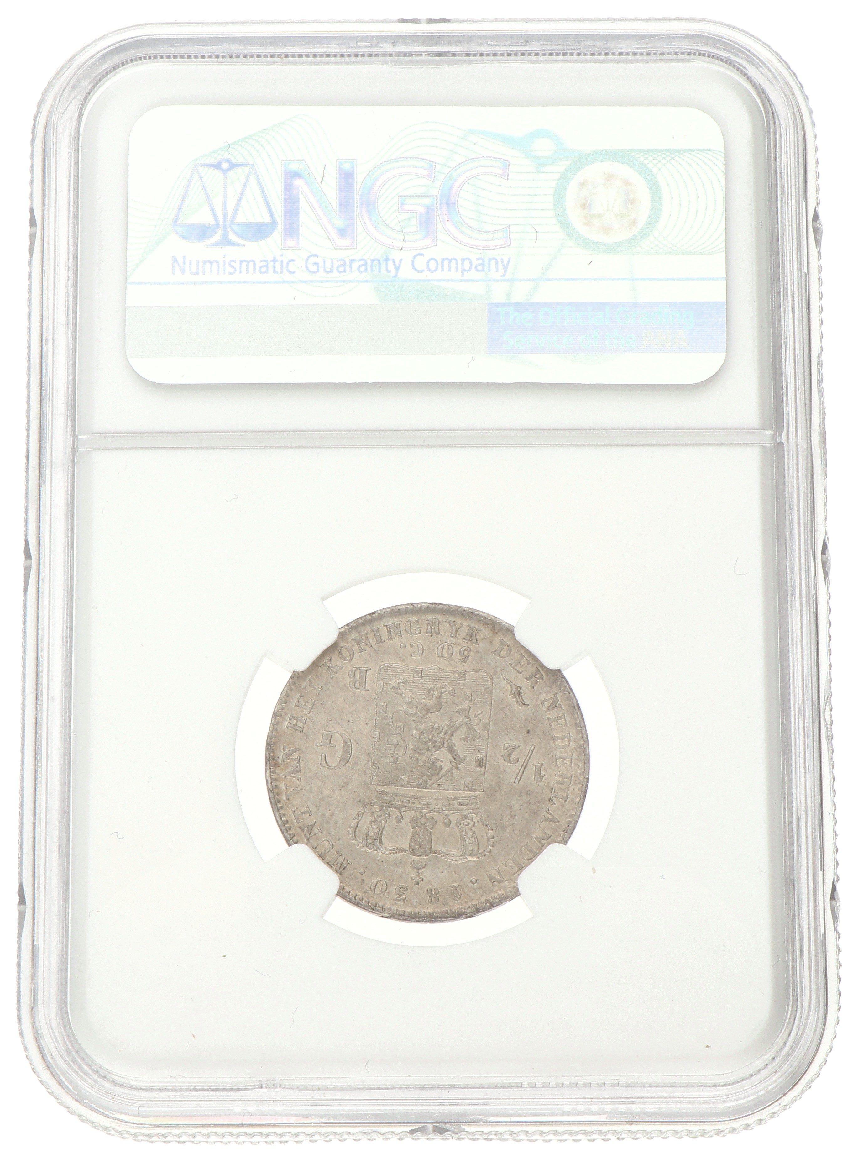 ½ Gulden. Willem I. 1830 B. MS 62 - TOP POP.