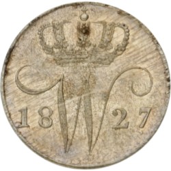 No reserve - 5 Cent. Willem I. 1827. MS 65.