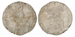 Zilveren dukaat. Zeeland. 1660. AU details.