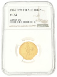 No reserve - Gouden dukaat. Juliana. 1976. PL 64.