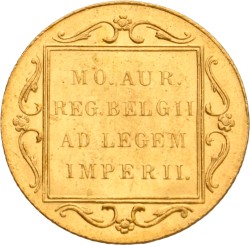 No reserve - Gouden dukaat. Wilhelmina. 1925. MS 63.