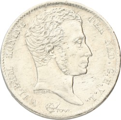 ½ Gulden. Willem I. 1819. Prachtig / UNC.