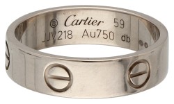 No reserve - Cartier 18K witgouden 'Love' ring.