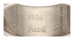 No reserve - Piaget 18K witgouden 'Possesion' band-ring.