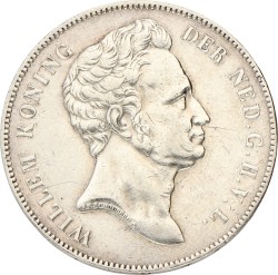 1 Gulden. Willem I. 1840. Prachtig -.