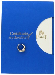 Piaget 18K witgouden 'Heart' ring bezet met ca. 2.58 ct. topaas.