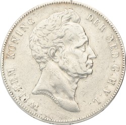 2½ Gulden. Willem I. 1840. Zeer Fraai.