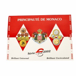 Monaco. Coinset in Blister. 2002.