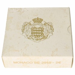 Monaco. 2 Euro in Box. 2010.