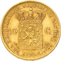 No reserve - 10 Gulden. Willem I. 1832. Zeer Fraai +.