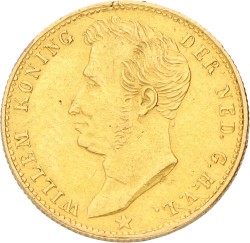 5 Gulden. Willem I. 1826 B. Zeer Fraai +.