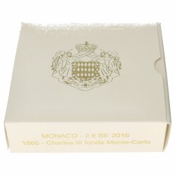 Monaco. 2 Euro in Box. 2016.