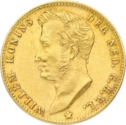 5 Gulden. Willem I. 1826 B (open). Prachtig -.