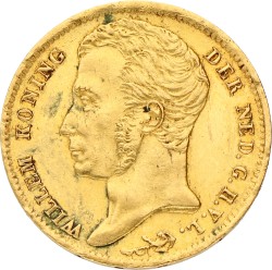 10 Gulden. Willem I. 1840. Zeer Fraai.