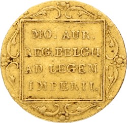 Gouden Dukaat. Willem I. 1839. Zeer Fraai +.