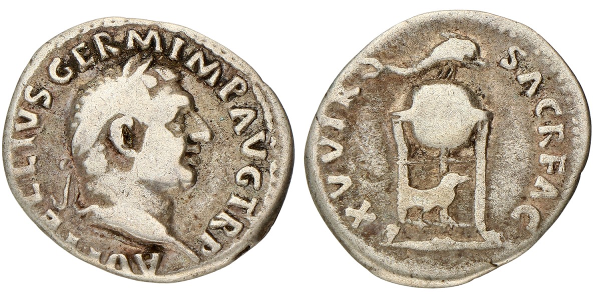 Roman Empire. Vitelius. Denarius. ND (69 AD).