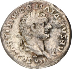 Roman Empire. Domitianus. Denarius. ND (81 - 96 AD).