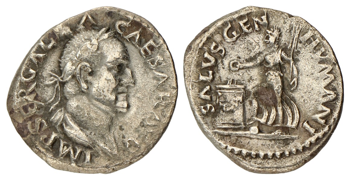 Roman Empire. Galba. Denarius. ND (68 - 69 AD).