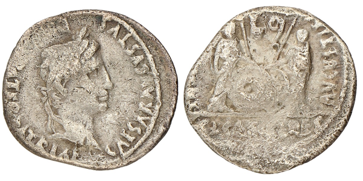 Roman Empire. Augustus. Denarius. ND (63 BC - 14 AD).