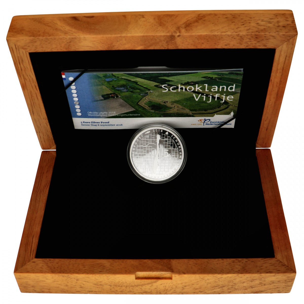 Nederland. Eerste slag 5 Euro 'Schoklandvijfje'. 2018.