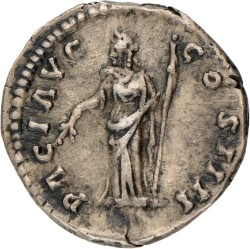 Roman Empire. Antonius Pius. Denarius. ND (138 - 161 AD).