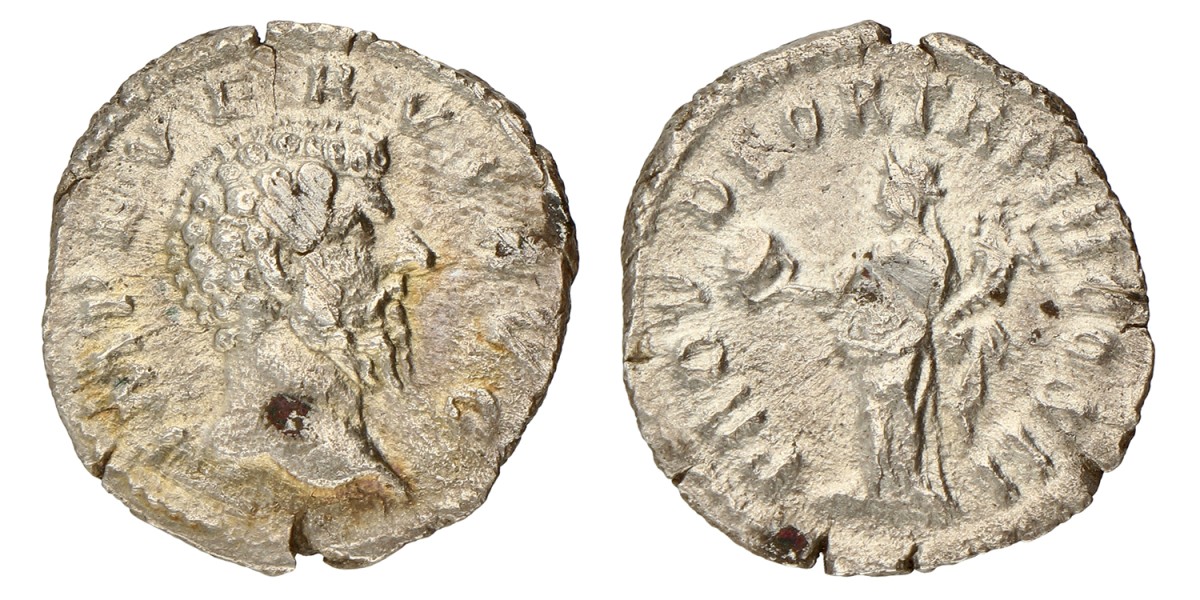 Roman Empire. Lucius Verus. Denarius. ND (161 - 169).