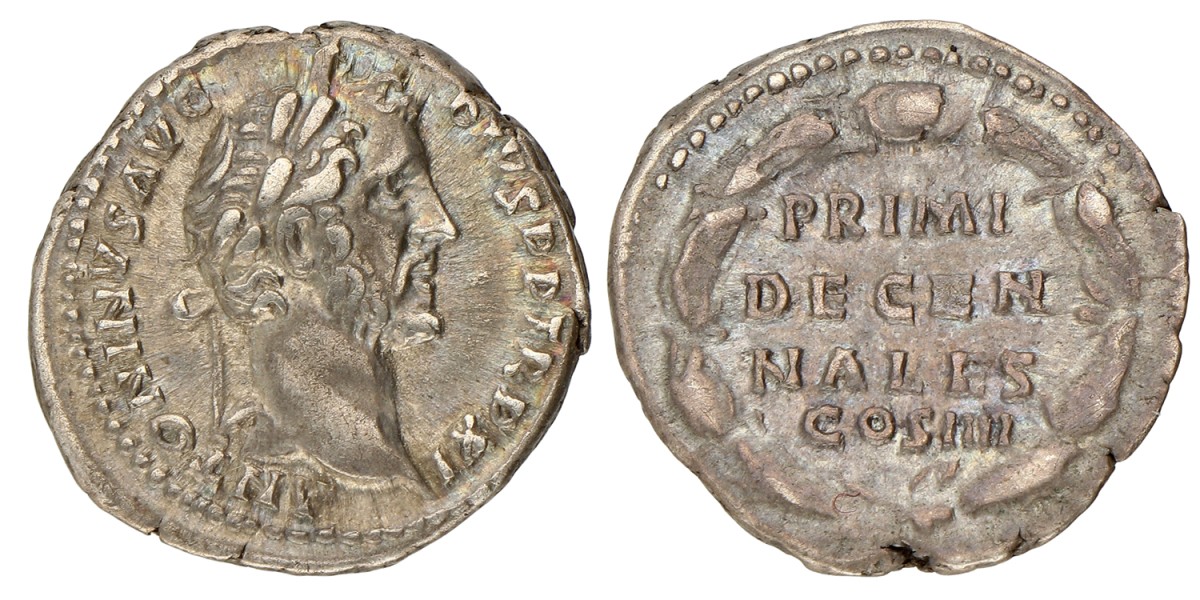 Roman Empire. Antonius Pius. Denarius. ND (138 - 161).