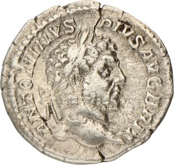 Roman Empire. Caracalla. Denarius. ND (198-217).