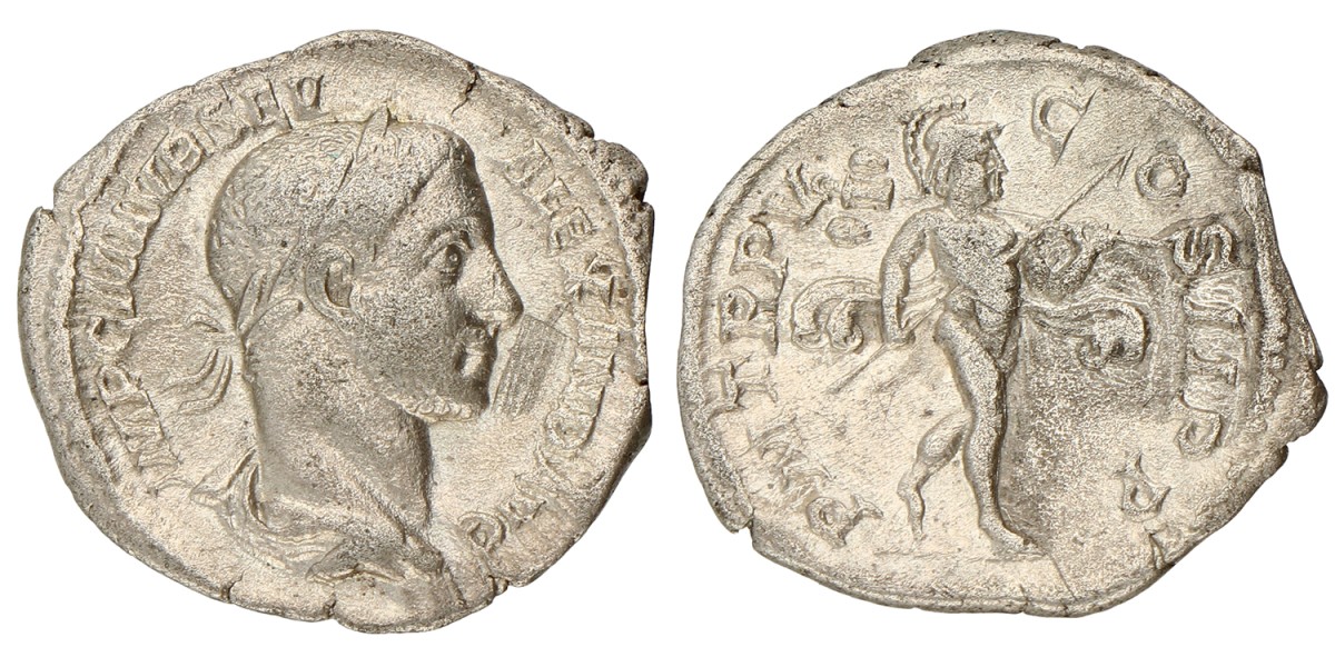 Roman Empire. Alexander Severus. Denarius. ND (222 - 235).